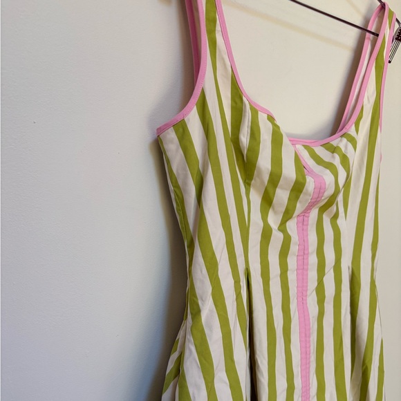 NWOT Maeve Sleeveless Notched Square-Neck Midi Dress Size XS - Picture 8 of 16